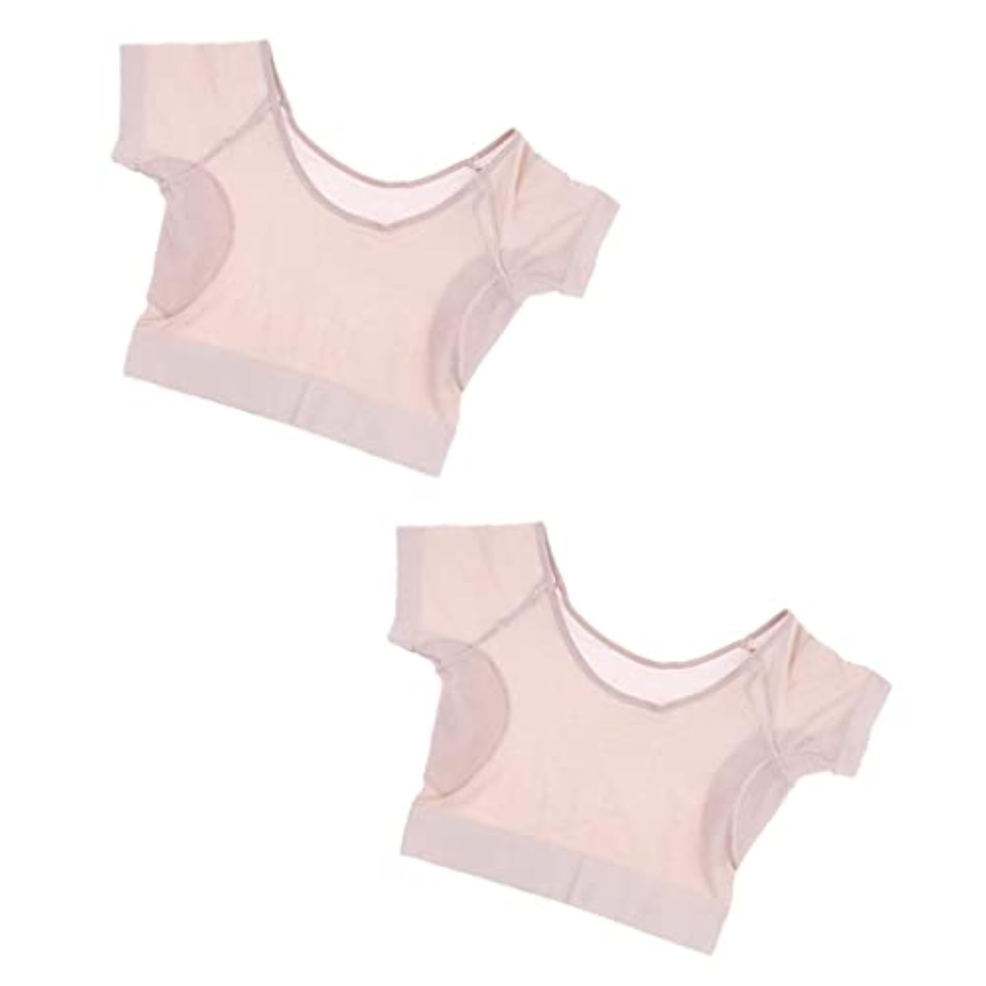 2 Pieces Washable Underarm Sweat Pad Guard for Women