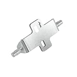 Motorrad Fahrer Tieferlegungssatz Niedrigeren 10mm 20mm Einstellbare Halterung for R1250GS Abenteuer R1200 GS R1250 GS/RT R1200GS/adv(Lower 1CM Silver)