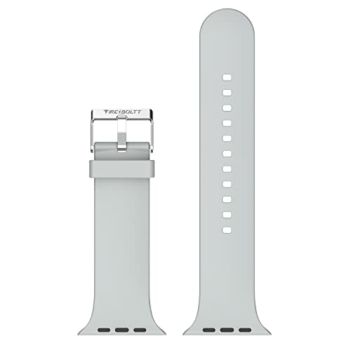 Image of Fire-Boltt Visionary 1.78 inch AMOLED Bluetooth Calling Smartwatch & Removable Adjustable Silicone Strap Compatible Ring (BSW005) Call (BSW014) - Grey, Free Size (WSS005)