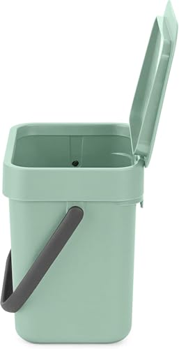 Brabantia 109720 Waste Bin, 6 L, Gray (New Version) (3 Litre, Blue)