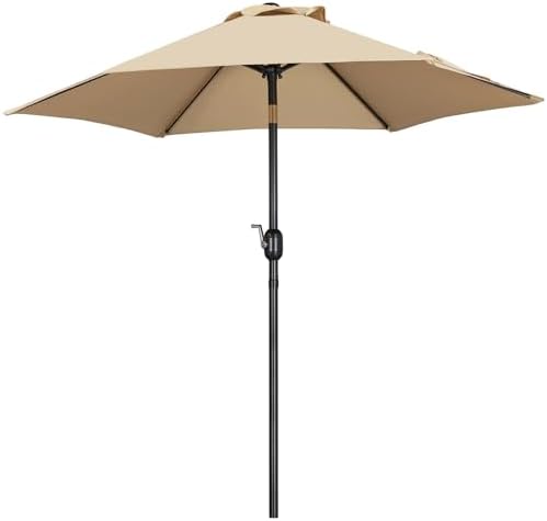 Yaheetech Parasol de Jardin Extérieur Parasol Inclinable 230cm/27...