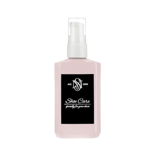 MAVI STEP - Bálsamo de cuero - NCS S 1510-R gris ceniza rosa - Acondicionador suavizante de zapatos y revitalizador de color para artículos de cuero suaves de MAVI STEP - 100.5 ml