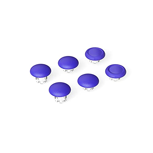 6 tapas de repuesto analógicas para palanca de mando para el pulgar para Edge Gamepad, accesorios de joystick basculante, repuesto para controlador de juego