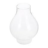Élégante simplicité : son design épuré et minimaliste s'intègre à les styles de décoration, sublimant l'esthétique générale. globe de lampe à pétrole, abat-jour en verre pour lampe tempête