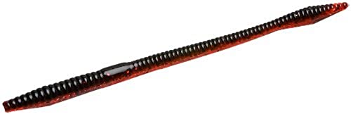 Zoom Trick Worm Black Ruby 6.75-inch leurre souple pêche carnassier