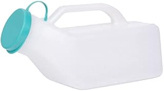 Easy Care Solutions | Male Urinal Bottle | 1000ml | Secure Cap | Measuring Scale | Easy Grip Handle