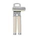 KitchenAid Classic Multifunction Can Opener and Bottle Opener Easy to Use, Razor Sharp Stainless Steel Cutting Wheel, Soft Ergonomic Handles, Almond Cream
