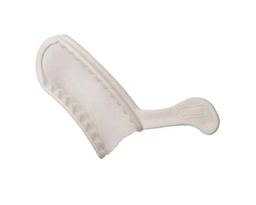 Bandeja de registro de triple mordida desechable de grado dental de grado dental 35 unidades por VASTMED  Bandejas de impresión con marco rígido de