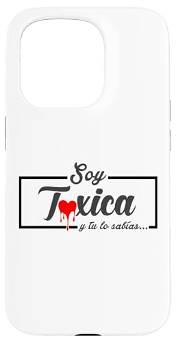 Soy La Toxica Spanish Badass Latina Chingona Couple Matching �X�}�z�P�[�X iPhone 15 Pro �p