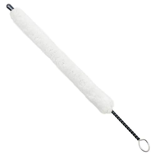 TOGEVAL Flute Swab Cleaner Kit Flute Cleaning Brush Flute Tone Hole Cleaner Flute Cleaning Cloth and Rod Water Washable Flute Cotton Brush