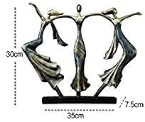 Statue de danseuse abstraite pour embellir un meuble TV vide ou une entree