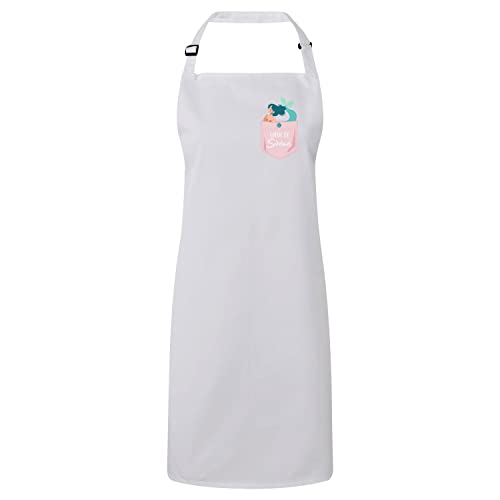Tablier cuisine poche anti-taches pour protéger vos vêtements avec style sirène