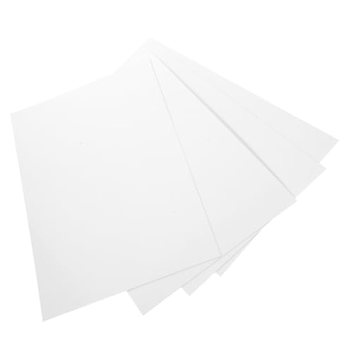 KOMBIUDA 4 piezas Placas de Aluminio para Sublimación Grosor Planchas Blancas Lisas para Impresión Térmica Fotos y Señales Resistentes para Decoración y Publicidad