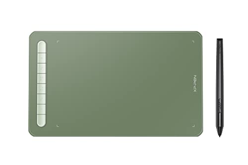 XPPen Deco M Tableta Gráfica Dibujo Digital 8x5 Pulgadas con Lapiz de X3 Chip, Tableta...