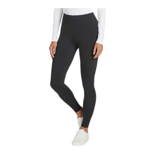 Matty M Womens Stretch High Rise Pull On Legging (US Alpha X-Large Regular Regular Dark Charcoal (Gray))