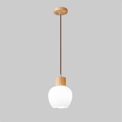 Suspension fleur en bois noyer 15cm HJLJKG pour chambre