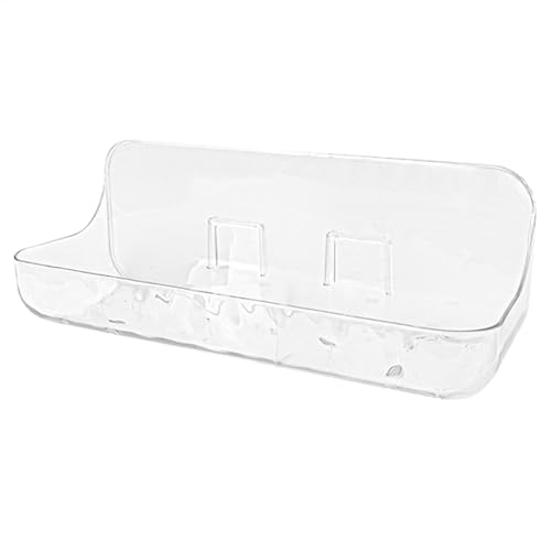 Estante de almacenamiento de baño, organizador de estante de baño, estante de pared de baño, organizadores de ducha sin taladro, estantes de almacenamiento adhesivos para baño, organizador de estante