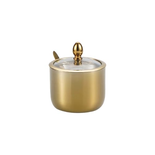 HNsdsvcd Especias de cocina Jar 304 Acero Acero Textura Especias Caja De Almacenamiento Para Cocina Casera Y Adecuado