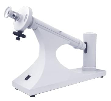 HFBTE Polarimeter Disc Polarimeter Manual Polarimeter for Measuring Optically Active Substances with Range from -180deg to +180deg Accuracy 0.05deg Scale Value 1deg Magnifier 3X Light Source Sodium Lamp