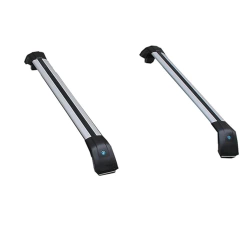 Barres de toit en alu pour A6 Avant C8 2018-2023 transversales noires argent