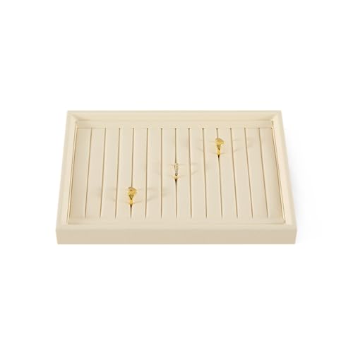 Yinbeini Ring Holder, Jewelry Tray,Microfiber Jewelry Organizer,Premium Stackable Storage Drawers,Luxury