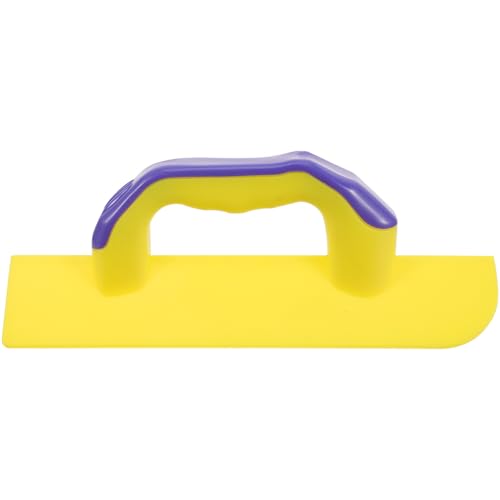 Zerodeko Paleta de Margen de Plástico para Esquinas Llana de Acabado de Hormigón Ligera y Portátil Herramienta Manual para Bricolaje y Construcción Espátula Resistente para Paredes y