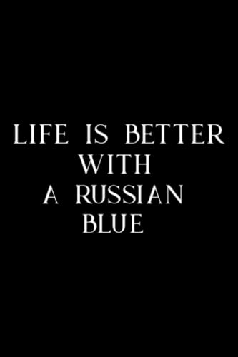 Pottery Project Book - Life Is Better With A Russian Blue Good Cat Lover Art: A Russian Blue, Pottery Project Journal Containing 100 Project Pages to ... Pottery Log Book, Pottery Notebook ,Diary