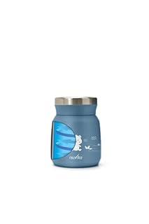 Nuvita 4471 | Thermos Alimenti Caldi e Freddi | Contenitore Termico per Pappa Neonati | Termos Cibo Bambini | Powder Blue