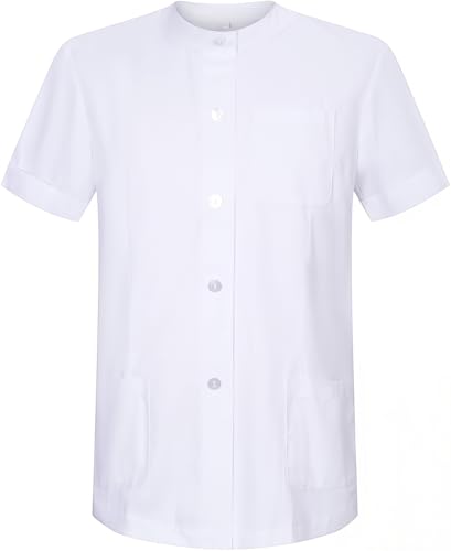 KAIXUAN Casaca Sanitaria SEÑORA Cuello Redondo DE Manga RANGLAN