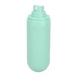YYQTGG Leere Pumpbehälter, 4 Stück Vakuum-Design PET 50 ml Reise-Creme-Pumpflaschen Transparente Abdeckung für die Reise für Gesichtscreme(Grün)