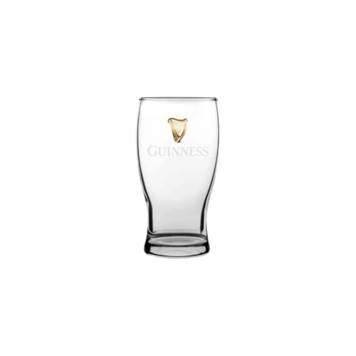 Guinness Minature Glass Set of 2 with Harp Design