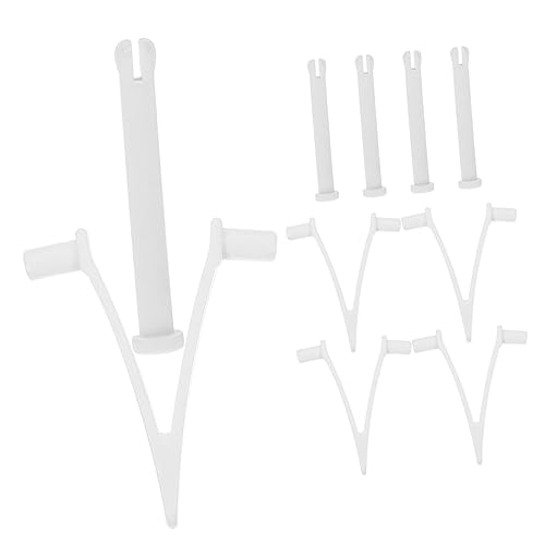 balacoo 5 Sets Swimming Pool Accessories Vacuum Cleaning Device Clip Pool Accessory Leaf Rake Attachment Clip Skimmer Net v Clips Pool v Clips Locking Pins Pool Clip Clips for Pool