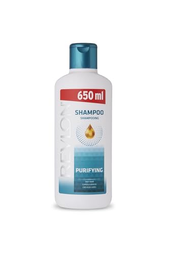 Revlon Shampoing Purifiant, Rééquilibrant et Hydratant, Cheveux gras, Flacon de 650ml