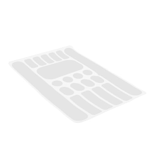 Mipcase Cycling Stickers Bike Frame Decals Adhesive Chain Sticker Scratch Protection for Bicycles