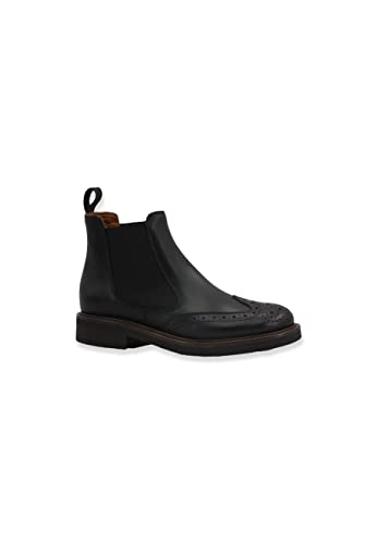 Frau 96N6 Noir Beatles Anglais Chaussures Femme Bottines Cuir - Les Beatles, Paul McCartney, John Lennon, RIngo Starr, George Harrison Frau 96N6 Noir Beatles Anglais Chaussures Femme Bottines Cuir – Image 3