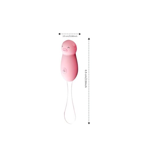 Image of Mini Personal Massager for Women | Cordless Mini Egg Design | Soft Silicone | USB Recharge | 10 Vibration Mode | Travel Friendly | Waterproof | Muscles Pain Relief Massager Device