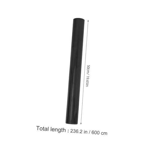 Vinyle thermocollant noir mat transfert marquage vêtement 6m - 8
