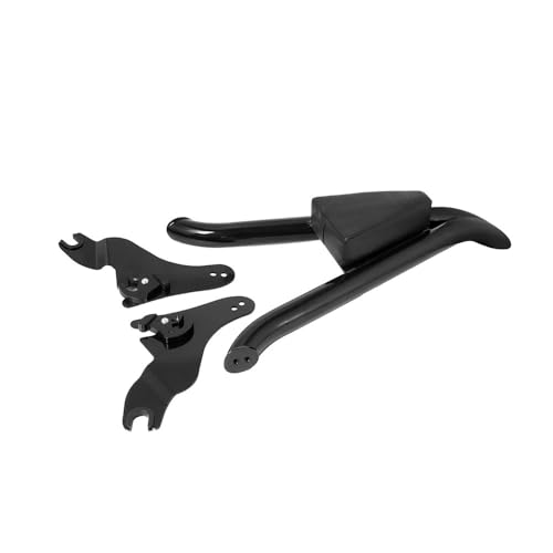 Dossier passager amovible noir pour éliminer la fatigue en moto Touring et Road King 2009-2022