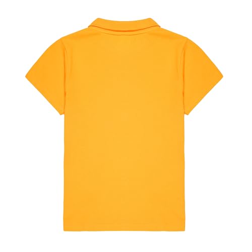 Image of Girls Cotton Polo Tshirts Short Sleeve