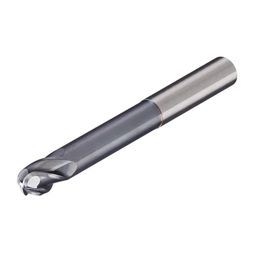 Micro 100 BLR-375-4 Ball End Mill - Reduced Neck, 3/8
