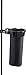 K&M Konig & Meyer 16450.000.55 Drum Stick Holder For Drum Set or Stand | Easy Clamp On | Flexible Quiver For Sticks | Extra Large Container Depth | Removable Bag | Portable | German Made | Black