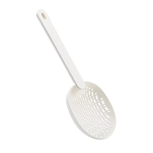 Ciieeo Colador de Pasta Mango para Cocinar Cucharón Filtrante para Cocinas Restaurantes y Fondue