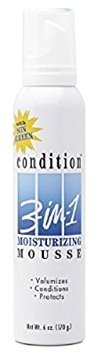 Condition 3-N-1 Mousse 6 Ounce Moisturizing With Sunscreen (177ml) (6 Pack)