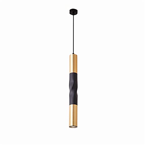 Lámpara de techo LED moderna de 5W y visualización de metal negro para salón