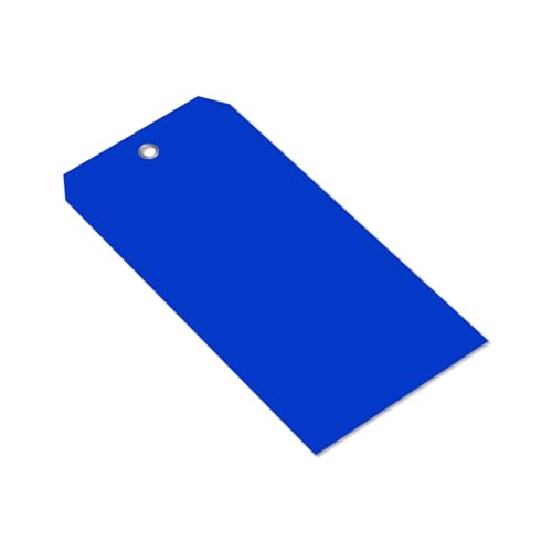 Etiquetas de plástico azul para clasificar herramientas y controlar stock en talleres