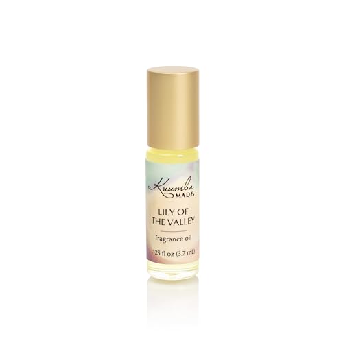 Kuumba Made Lily Of The Valley Fragrance Oil Long-Lasting Small-Batch Perfume Roller Vegan Alcohol-Free .125 Fl Oz