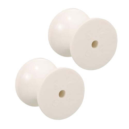 UPKOCH 2pcs Trailer Roller Wheels for Boat Replacement Durable Easy Install Anchor Rollers for Stability Wear Resistance Accessory for Trailers