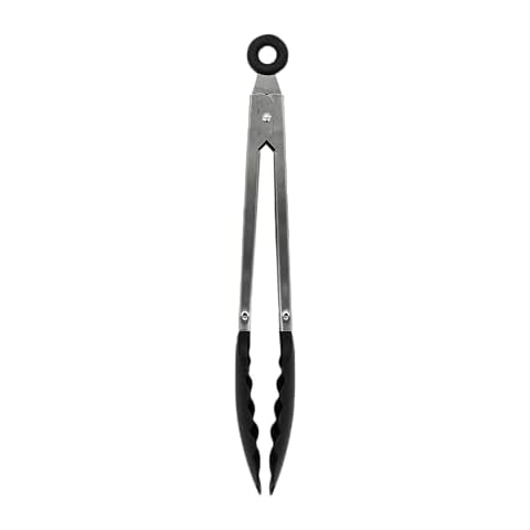 Fackelmann Initial Serving Tongs with Lock Cover