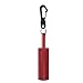 Fabater Rattle Stick, Aluminum Alloy Easy Hanging Steel Ball Underwater Stick Noisemakers for Diving Activities (Red)