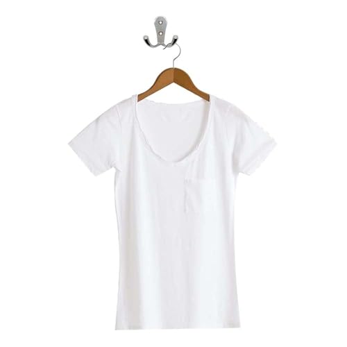 Image of VOLO Two pin Clothes Hanger Hook Premium and Stylish Door Hangers for Clothes, Door Cloth Hanger, Cloth Hooks /Hanger, Hooks Rail for Hanging Keys,Clothes,Towel (Chrome Finish, 4)